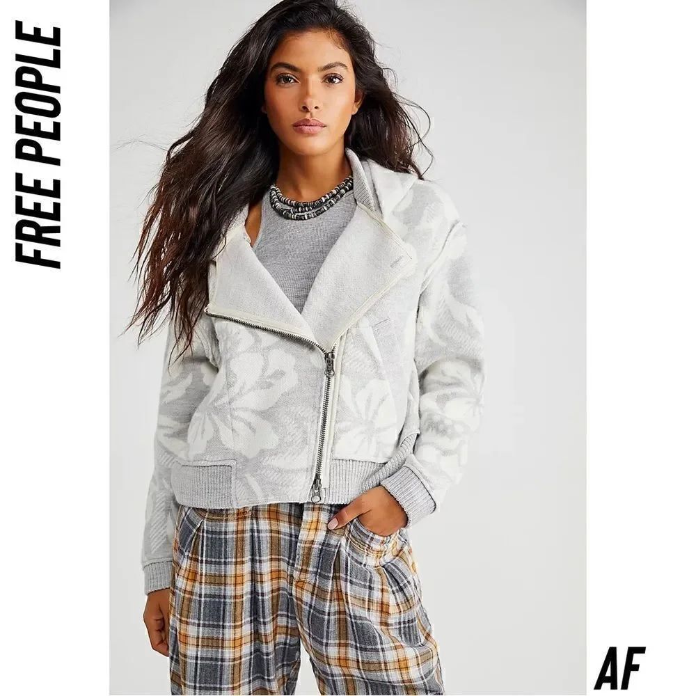 FREE PEOPLE GEORGIA SWEATER JACKET NEW NWT